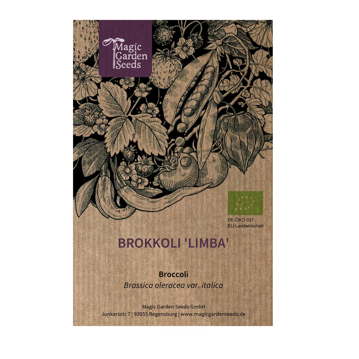 Brokkoli 'Limba' (Brassica oleracea var. italica) Bio-Saatgut