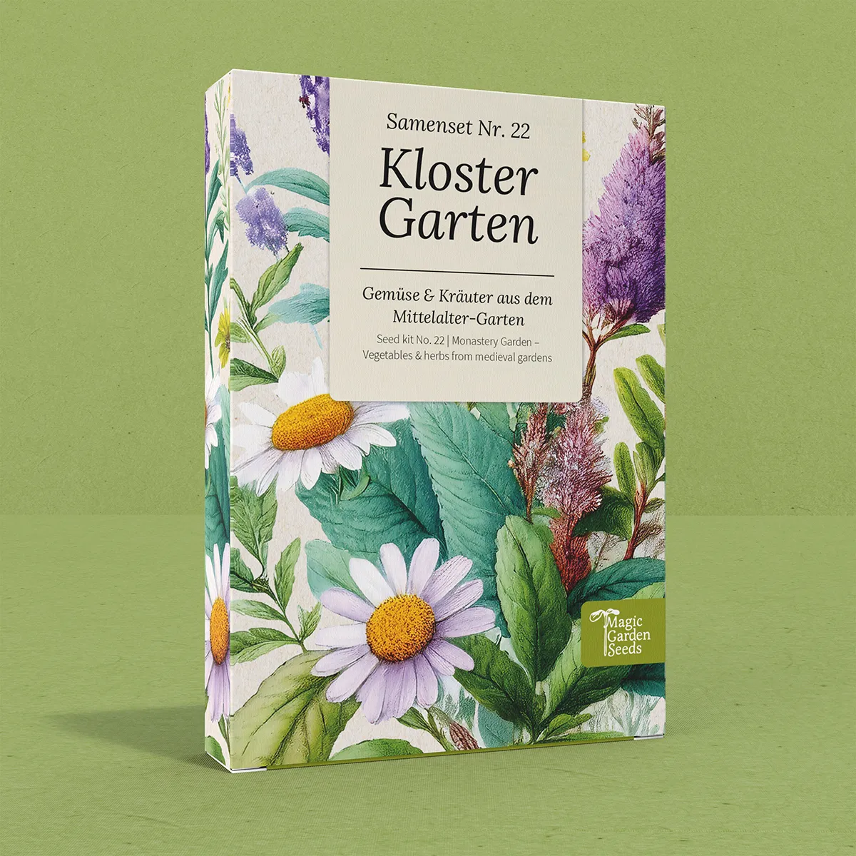 Monastery Garden: rediscover medieval vegetables and herbs – Seed kit No. 22