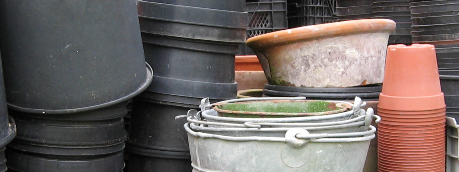Various plant containers