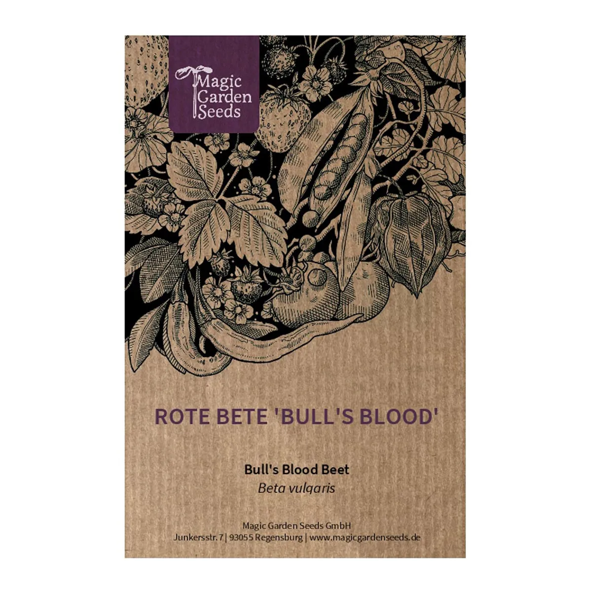 Rote Bete 'Bull's Blood' (Beta vulgaris) Samen