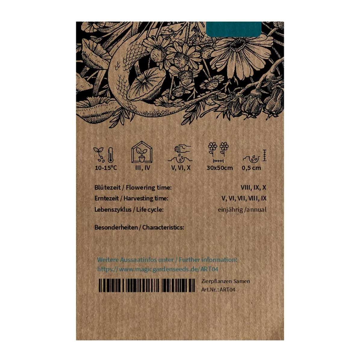 Qing Hao / Einjähriger Beifuss (Artemisia annua) Samen