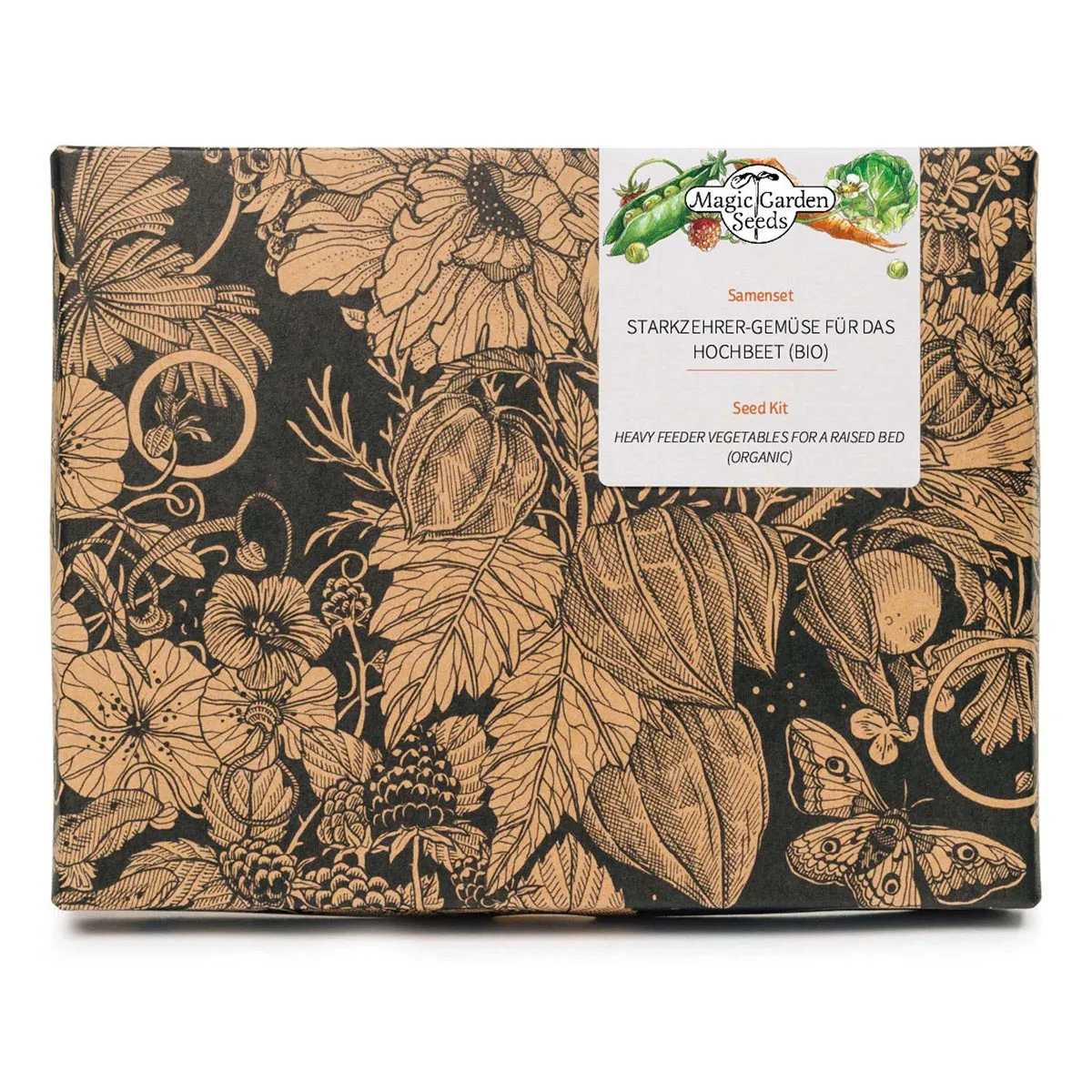 Starkzehrer-Gemüse für das Hochbeet (Bio) - Samen-Geschenkset