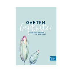 Cover of the German sowing guide Gartengeflüster, Volume I: from seed to young plant