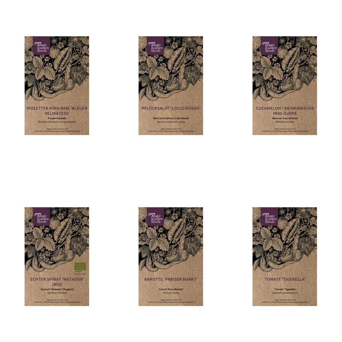 Urban Gardening - Samen-Geschenkset