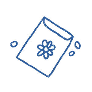 Seed packet as a symbol for the right sowing conditions