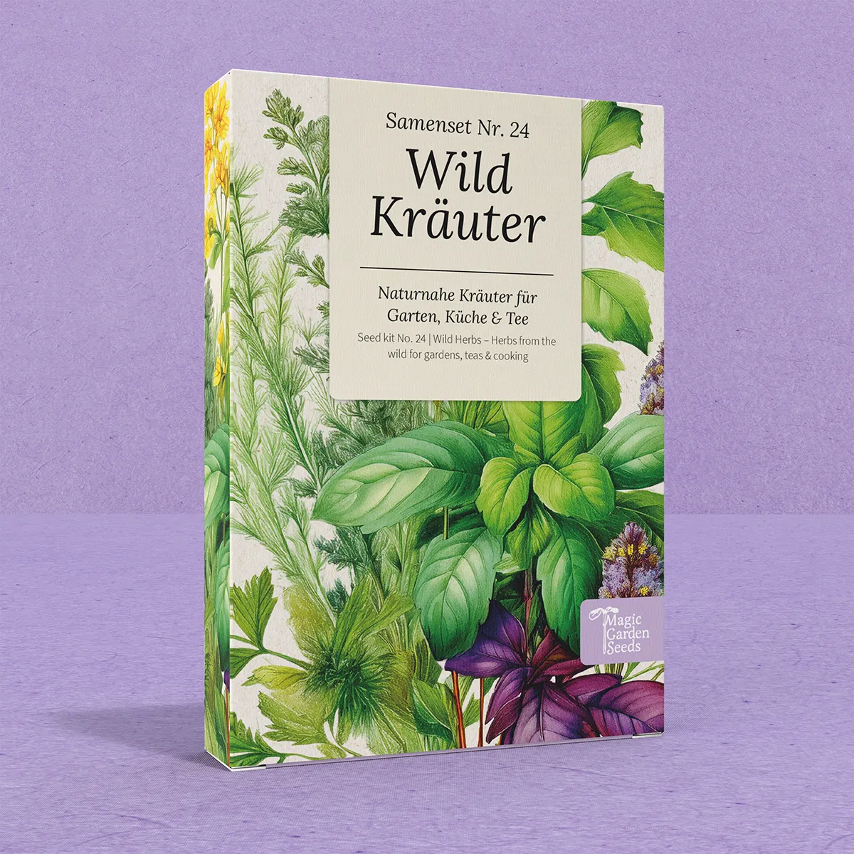 Wild Herbs: herbs from the wild for cooking, teas & salads - Seed kit No.24