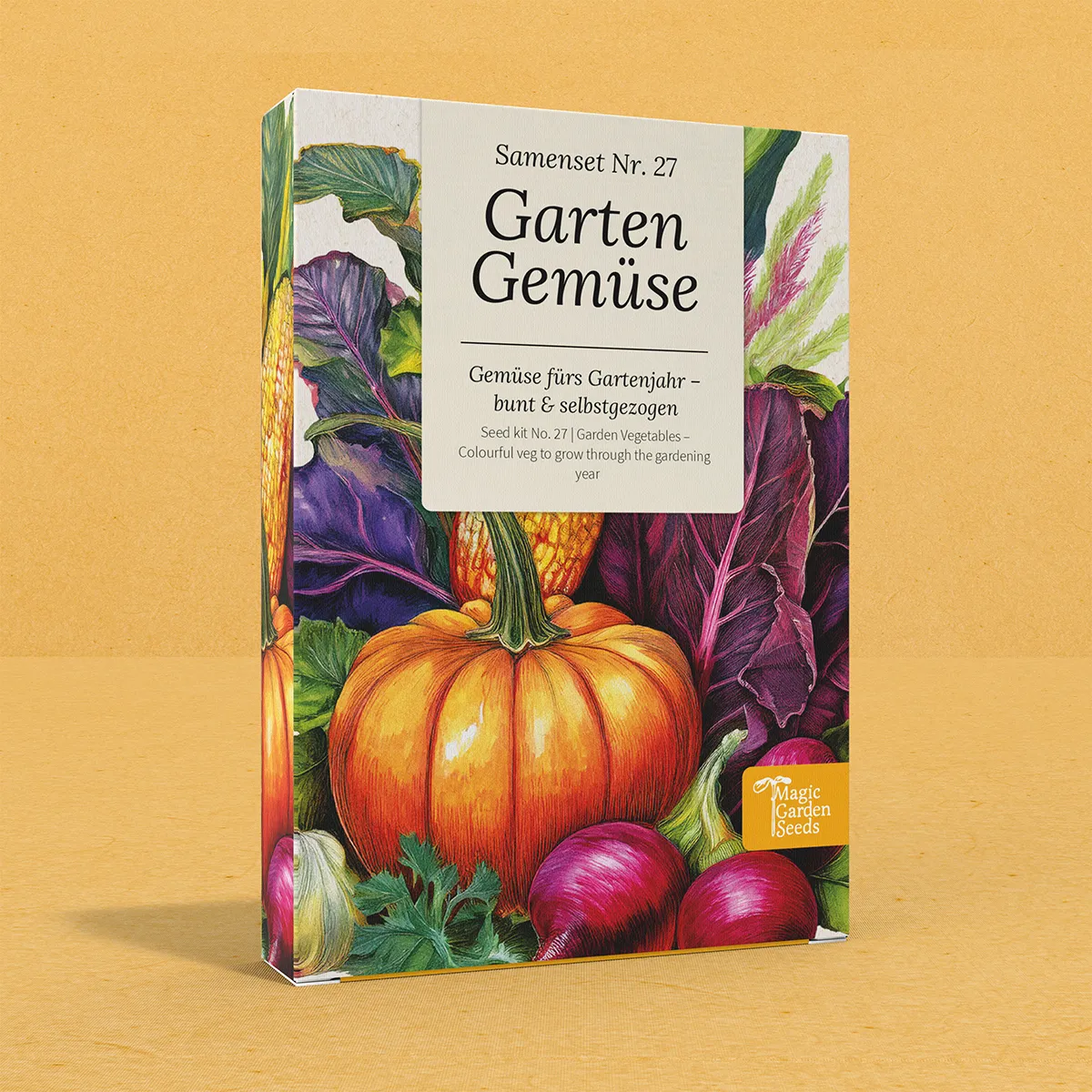 Garden Vegetables all through the gardening year – Seed kit No.27
