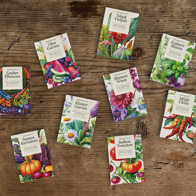 Uebersichtsgrafik der verschiedenen Saatgut-Boxen