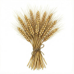 an illustration of grain