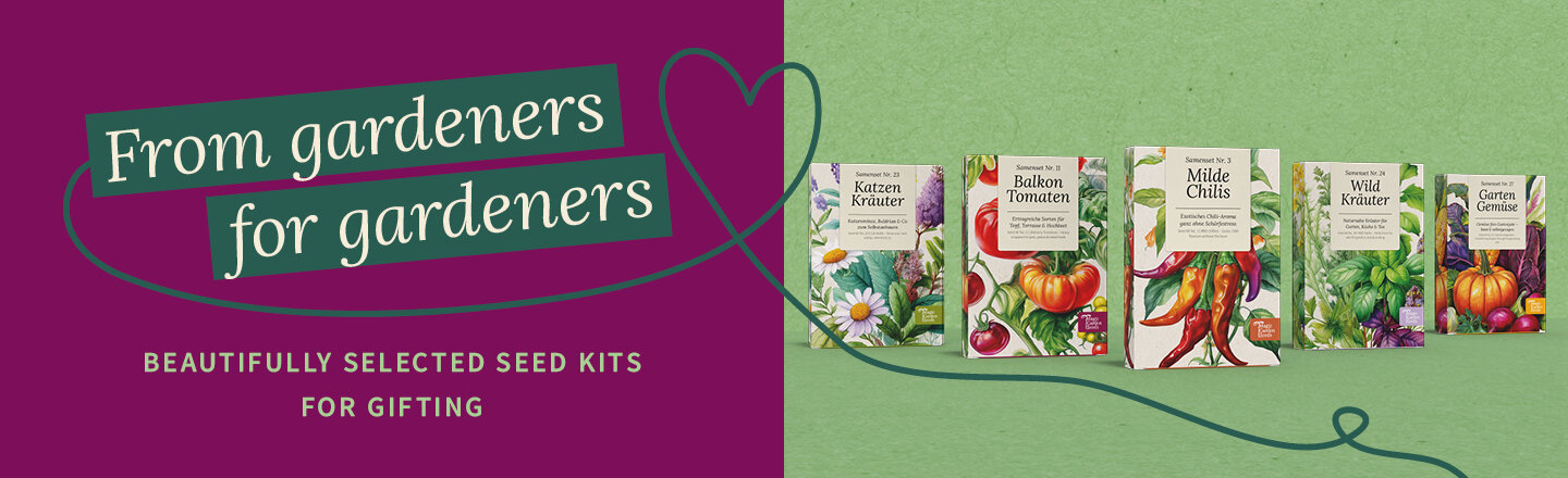 Promotional banner for the  seed kits