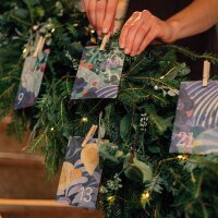 DIY Paper Bag Advent Calendar - perfect for filling with all kind of treats EDITION 2021