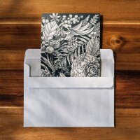 Greeting Card Set - Magic Garden Seeds Highlights - 10 Postcards with the Motive: Special Things from the World of Exotic Plants