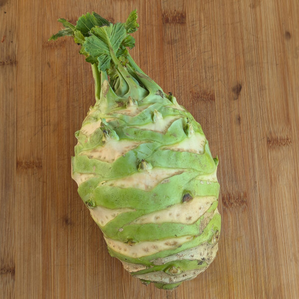 White Kohlrabi Superschmelz (Brassica oleracea var. gongylodes) seeds