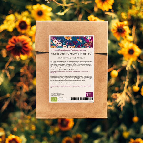 Our Favourite Plants: Wildflowers for Flower Lovers (Organic) – Seed Kit