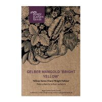 Yellow Swiss Chard Bright Yellow (Beta vulgaris subsp. vulgaris) seeds