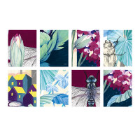Paper Gift Bags - Magical World - 40 Colourful Jewelry...