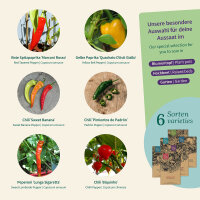 Mild Chillies: exotic chilli flavours without the burn...