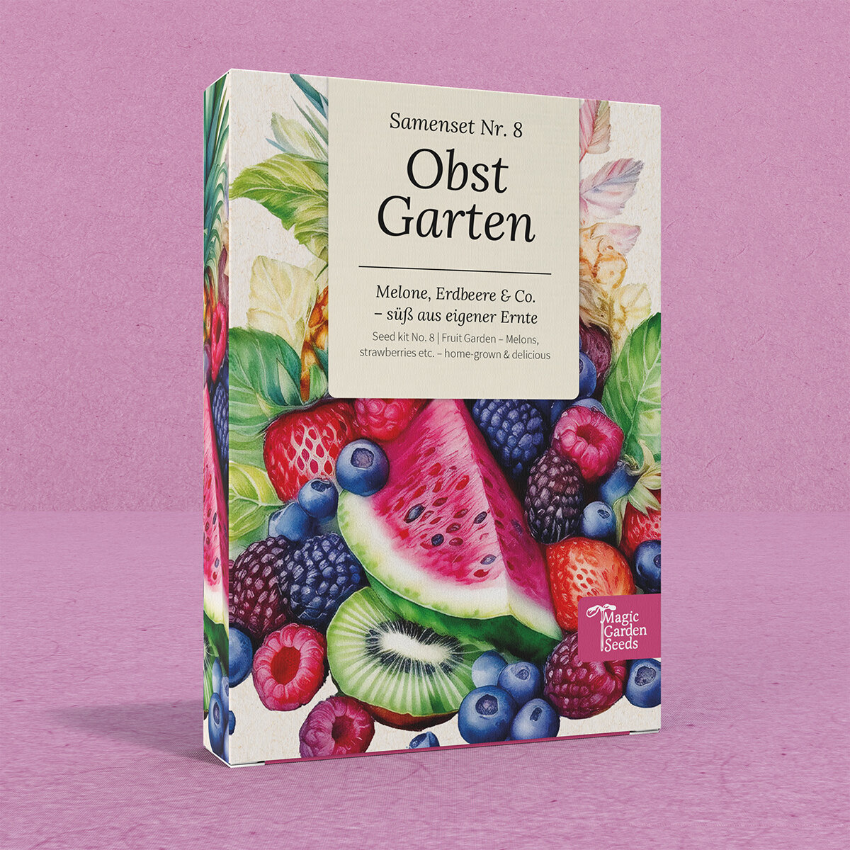 Fruit Garden  Seed Kit Gift Idea for Food Lovers