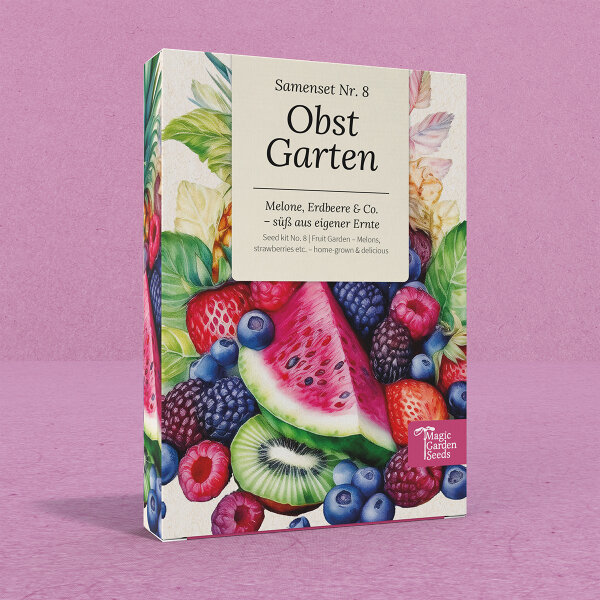 Fruit Garden: Melon, Strawberry & More – Seed Set No. 8