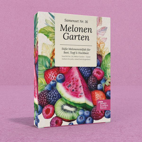 Melon Garden: Exotic Fruit, Easily Grown from Seed – Seed Set No. 16