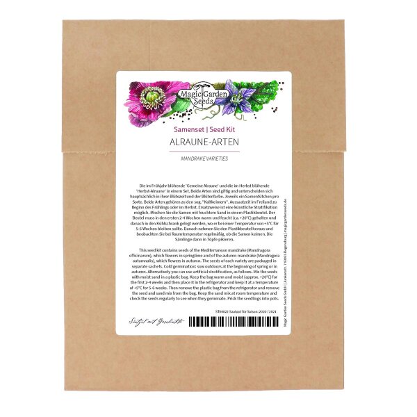 Mandrake Varieties - Seed kit