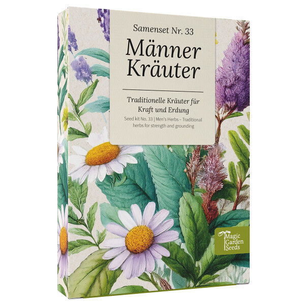 Men’s Herbs - Traditional herbs for strength and grounding - Seed kit No.33
