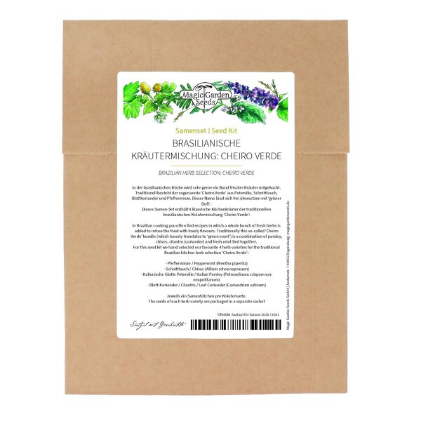 Brazilian Herb Selection: Cheiro Verde - Seed kit