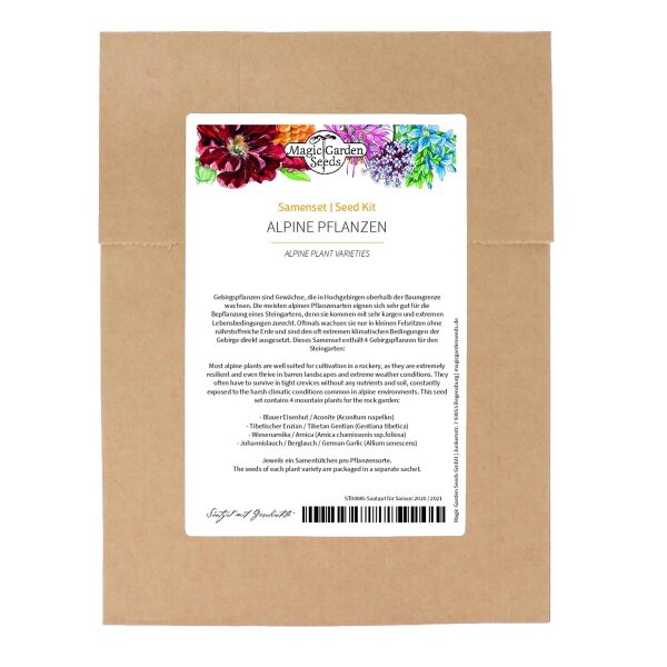 Alpine Plant Varieties - Seed kit