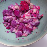 Purple Cauliflower Violetta di Sicilia (Brassica oleracea var. botrytis) Seeds