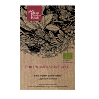 Chilli ‘Numex Suave Yellow’ (Capsicum chinense) Organic Seeds