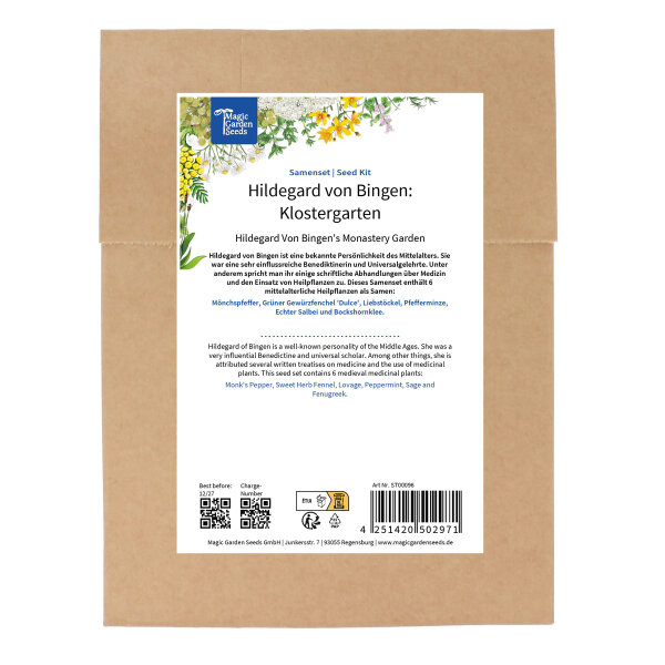 Hildegard Von Bingens Monastery Garden - Seed kit