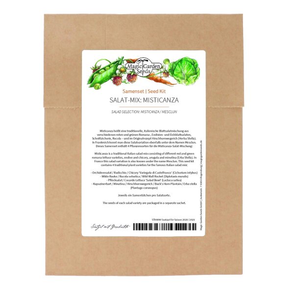 Salad Selection: Misticanza / Mesclun - Seed kit
