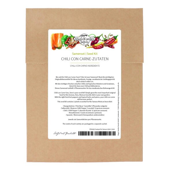Chilli Con Carne - Seed kit