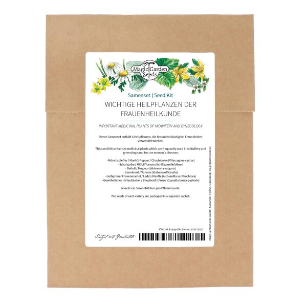 Important Medicinal Plants Of Midwifery And Gynecology - Seed kit