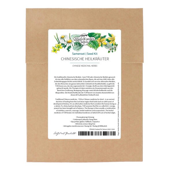 Chinese Medicinal Herbs - Seed Kit