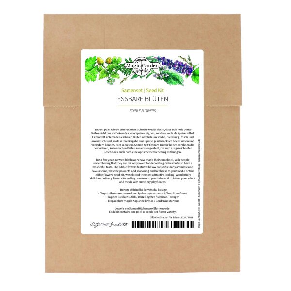 Edible Flowers - Seed kit