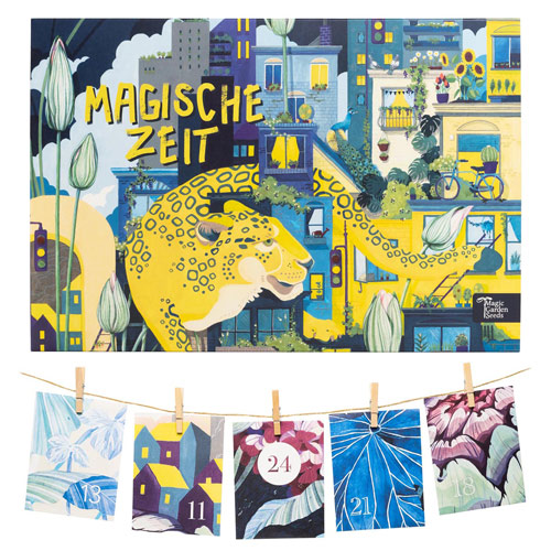 Magical Time – Organic seed Advent Calendar – Your Garden in the City Produktbild